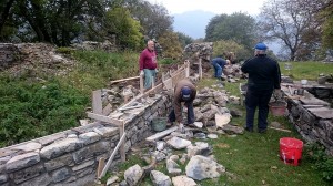 lavori all'Alpe Grosso       